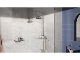 Milli Monument Edit Exposed Shower Set Lever Handles Chrome (3 Star)