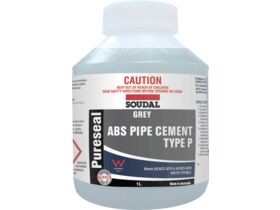 Soudal Pureseal Solvent Cement ABS Grey 1ltr