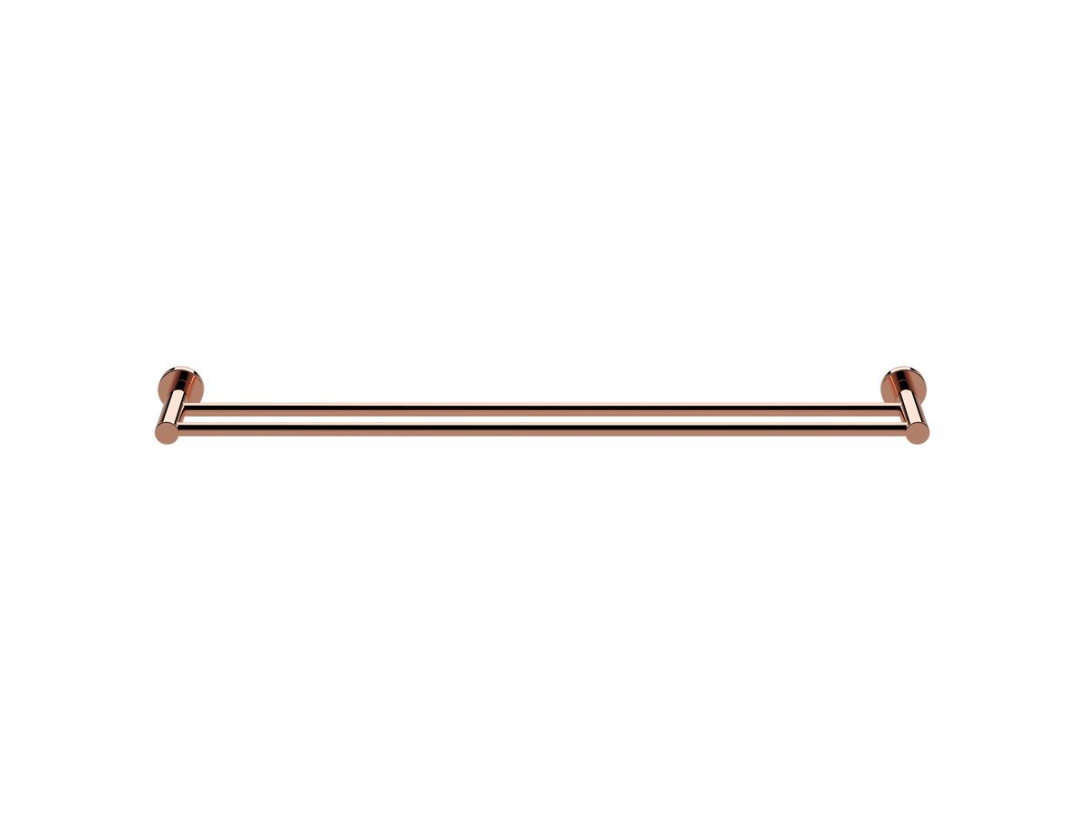 Milli Pure Double Towel Rail 600mm Rose Gold from Reece