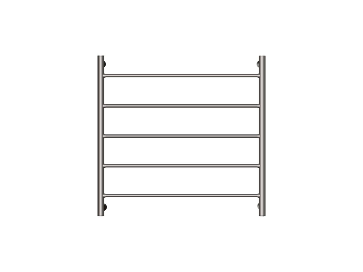 Milli Mood Edit Heated Towel Rail 800 x 800mm Brushed Gunmetal