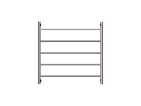 Milli Mood Edit Heated Towel Rail 800 x 800mm Brushed Gunmetal