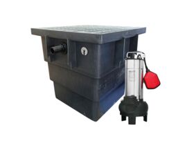 RSWP320-600 Stormwater Pump Station 600sq with Grate - RVC320