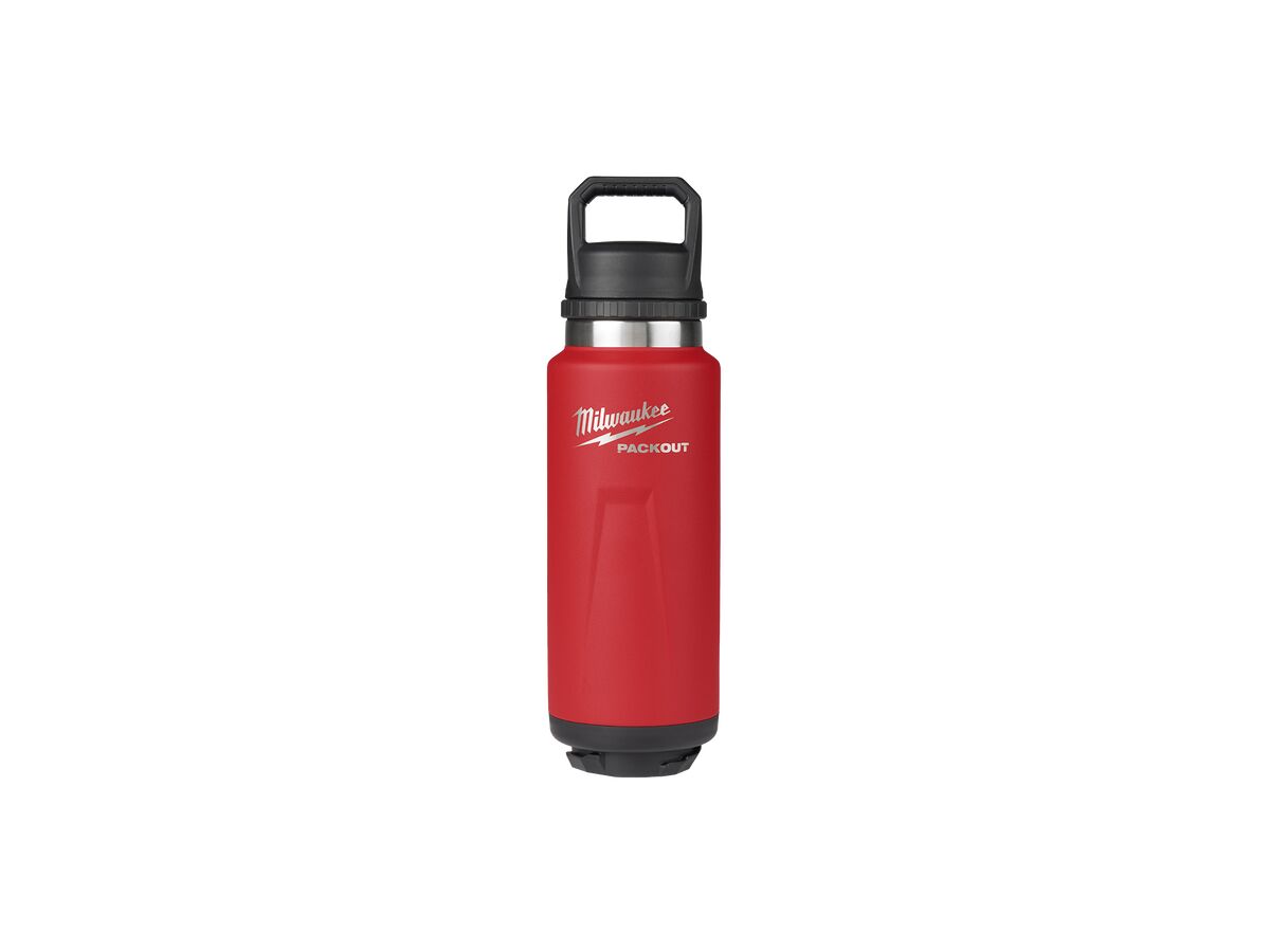 PACKOUT 1064ml Bottle with Chug Lid Red