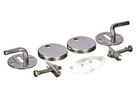 Portman 21 Standard Toilet Seat Hinges (Top Fix)