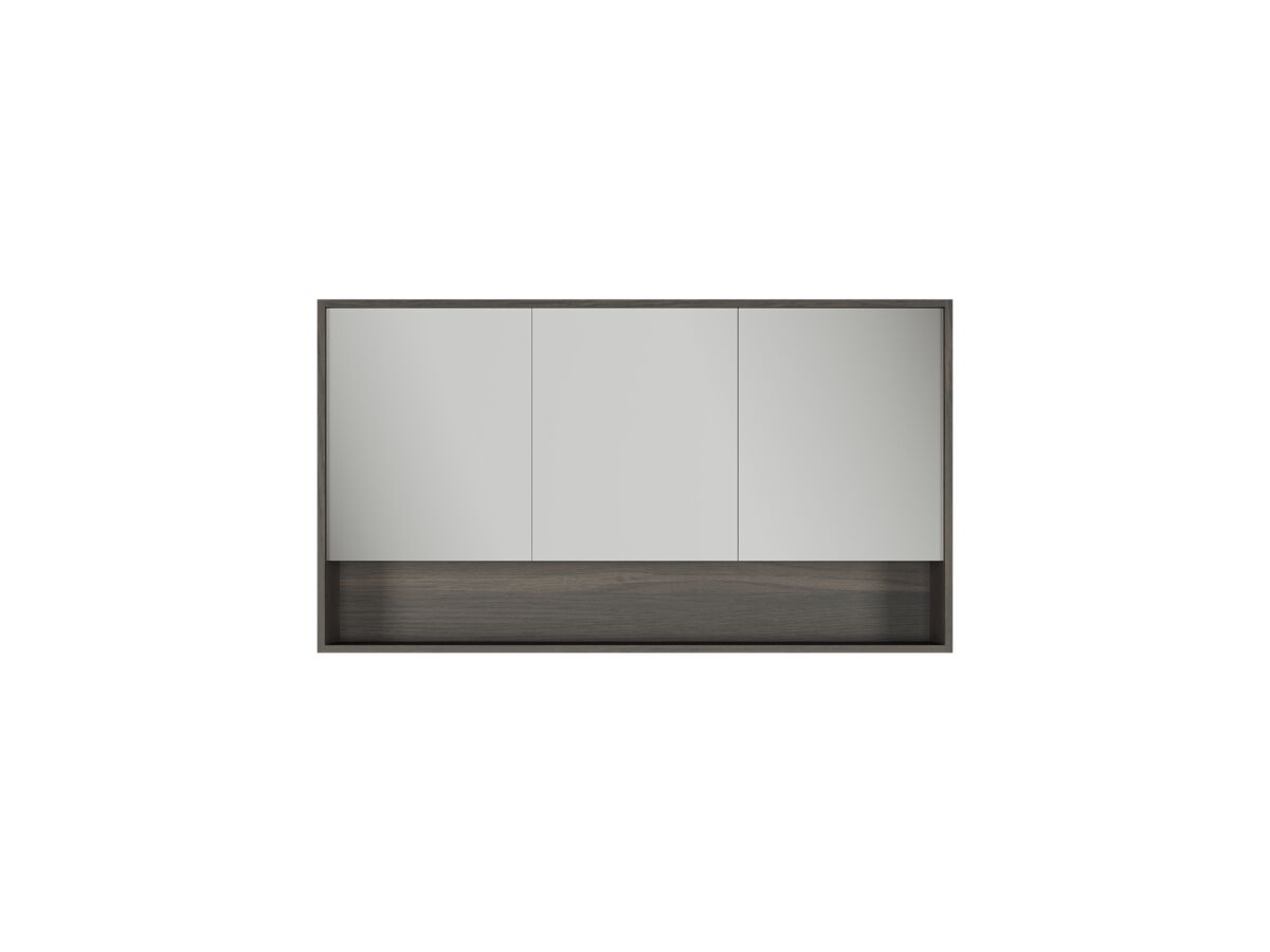 Kado Aspect 1500mm Mirror Cabinet Three Doors With Shelf and Surround View