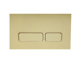 Hideaway+ Rectangle Button/ Plate Inwall ABS Champagne