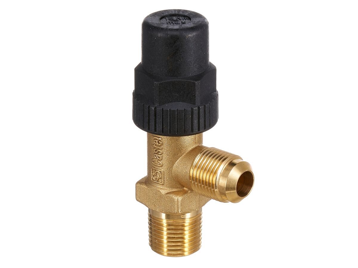 Castel Angle Valve 1/2" Flare x 1/2" NPT 6110/44 from Reece