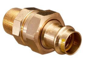 >B< Press Gas Male Union 20mm x 3/4" BSP"