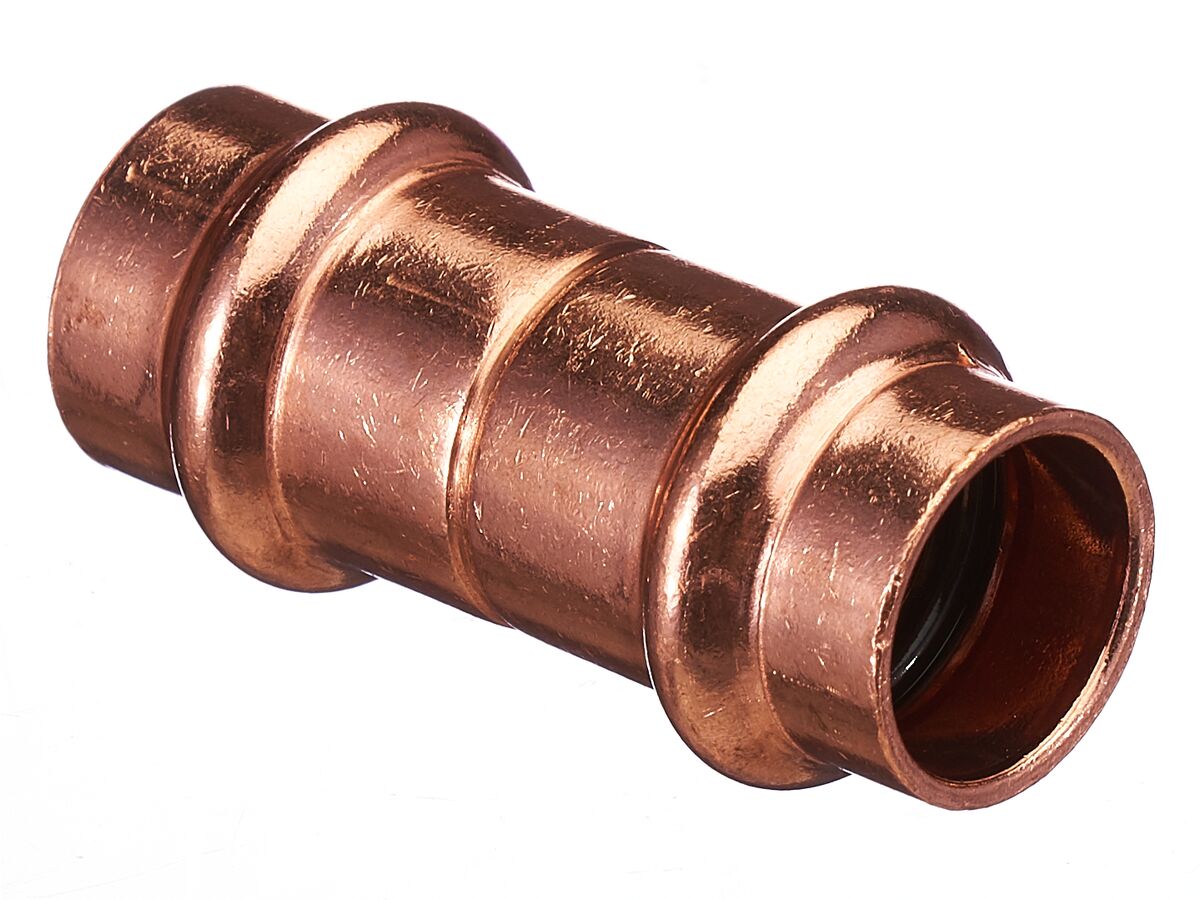 >B< Press Water Straight Connector 18mm