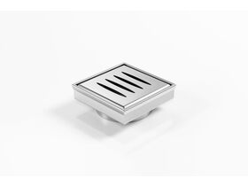 Kado Cirque Square Channel 97mm DN80 Waste Satin