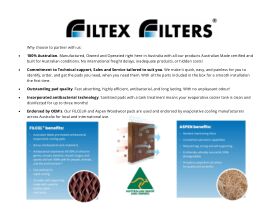 Flyer - Filtex Pad