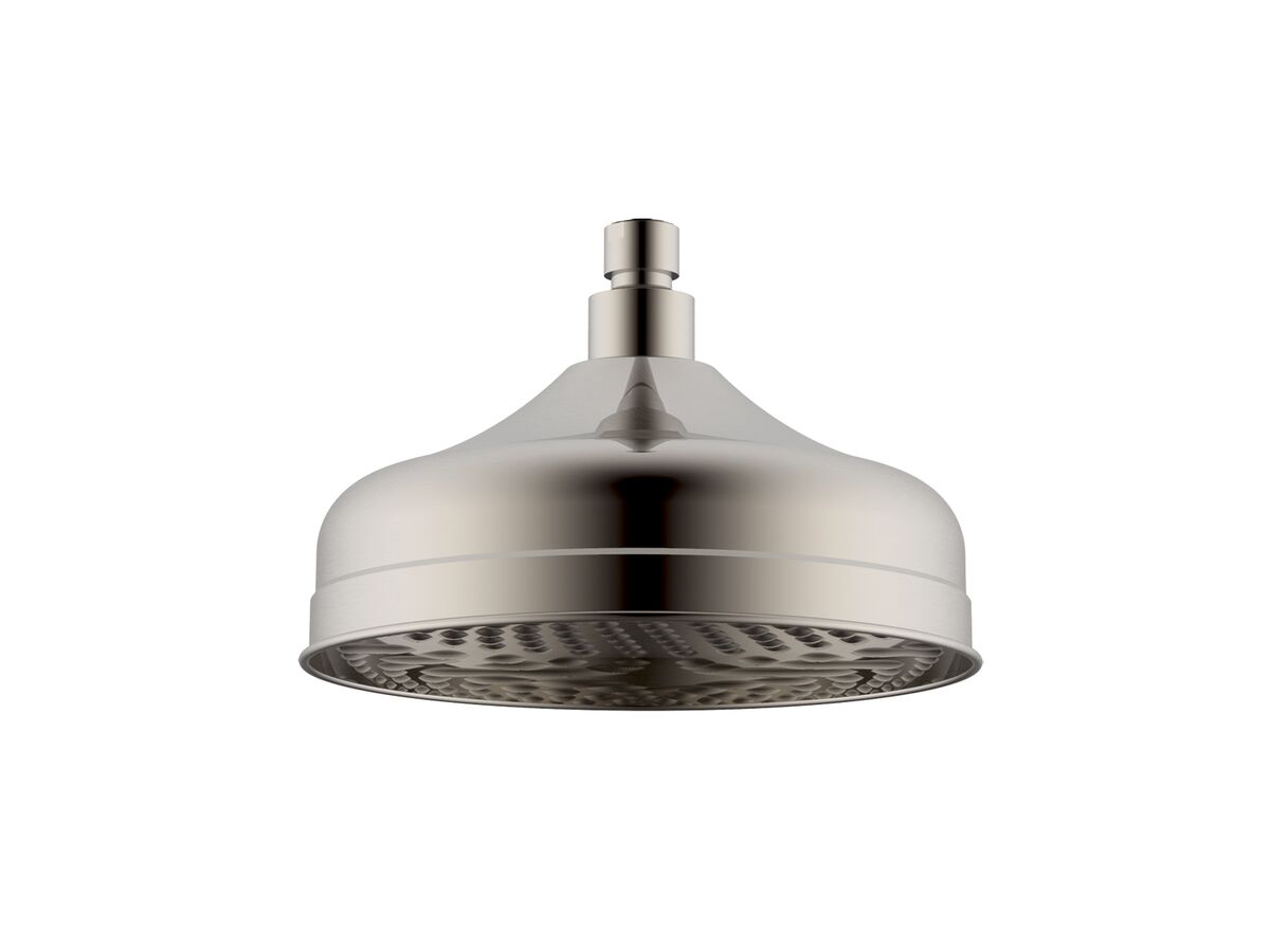 Milli Voir Shower Rose Only 200mm Brushed Nickel (3 Star) from Reece