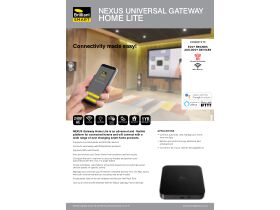 Specification Sheet - Brilliant Smart Nexus Gateway Home Lite
