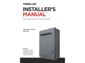 Installation Manual - Thermann G-Series