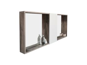 Cibo Habitat Double Mirror Cabinet 1500mm