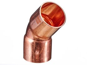 Ardent Copper Elbow 1 1/8" ID x 45 Degree Packet of 2