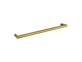 Mizu Drift Heated Towel Rail 630mm (Each) (Less Transformer) Brushed Brass