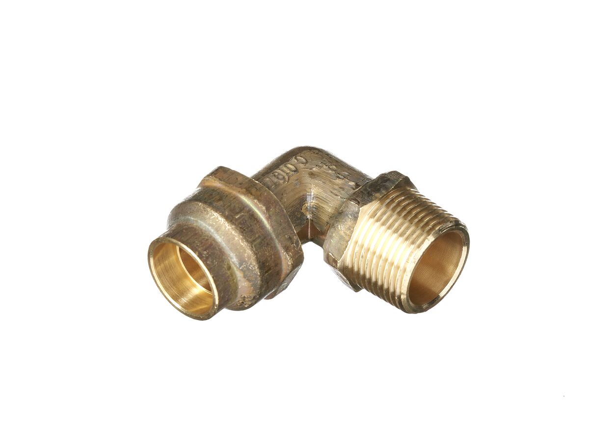 Compression Elbow Flared 20mm Male x 20mm Copper