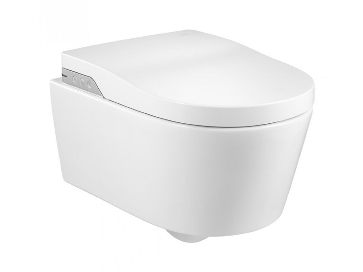 Roca In-Wash Inspira Smart Toilet Rimless Wall Hung Pan (4 Star)