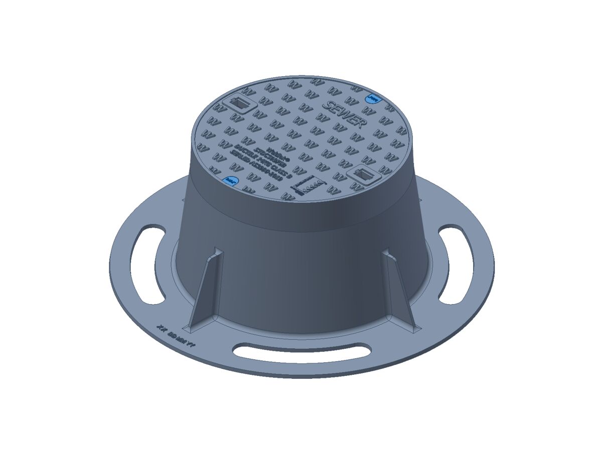 Sewer Maintenance Shaft Cover 370/325mm Class B from Reece