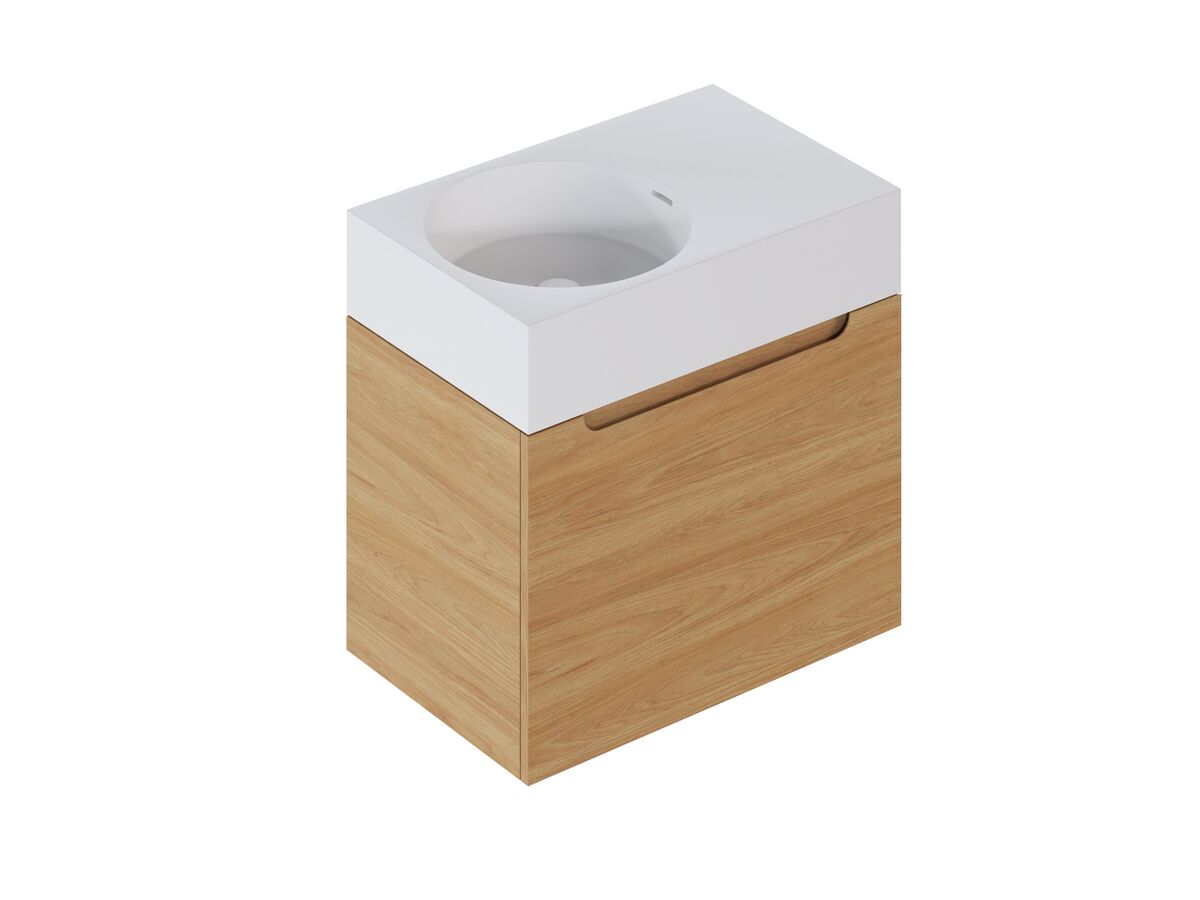 Supporting Image - Omvivo Neo Two Wall Hung Vanity 700