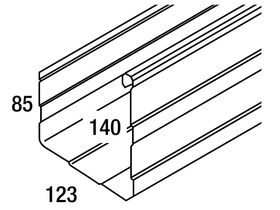 Stramit M Pattern Gutter