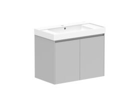 Roca Ona Vanity All Door Centre Bowl 800mm Matte Grey