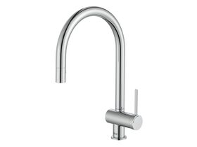 Roca Ona Gooseneck Pull Out Sink Mixer Tap 2 Function Chrome (5 Star)