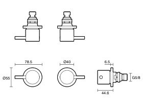 Mizu Drift Wall Top Assemblies