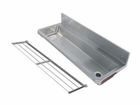 Wash Trough S5 Standard Tap Position Stainless Steel