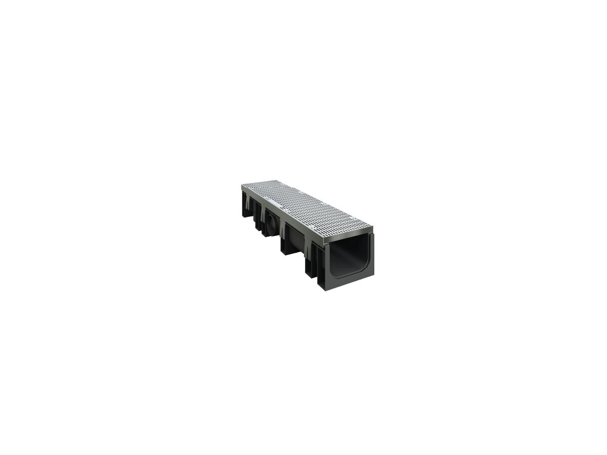 DuraDRAIN 200 Channel with Heelsafe Class B Grate