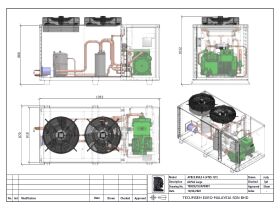 ACPAC Semi Hermetic Packaged Condensing Unit APB25.8ML2-4 3 Phase