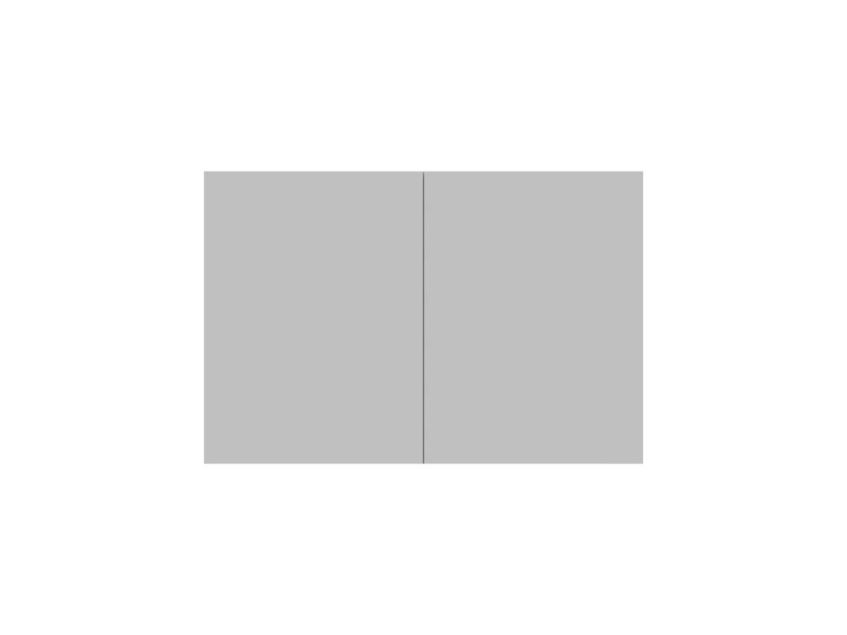 Posh Domaine 1200mm x 800mm Shaving Standard 2 Door from Reece