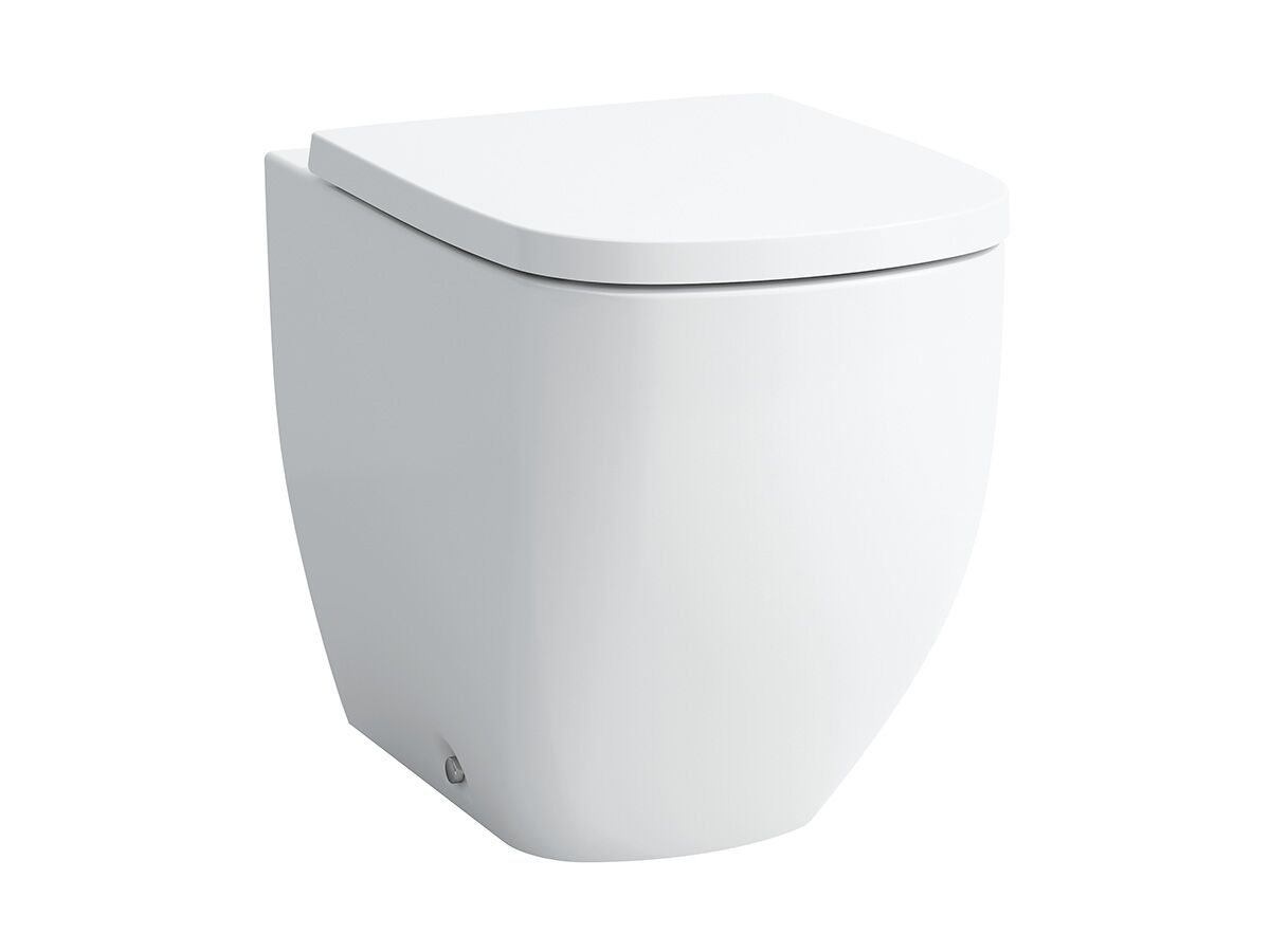 LAUFEN Palomba Back to Wall Pan with Soft Close Seat White (4 Star)