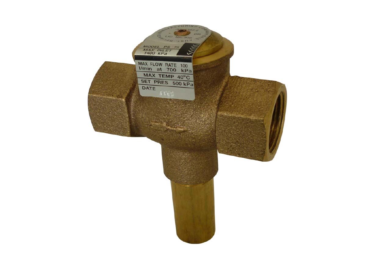 RMC Pressure Limiting Valve 600Kpa 25mm from Reece
