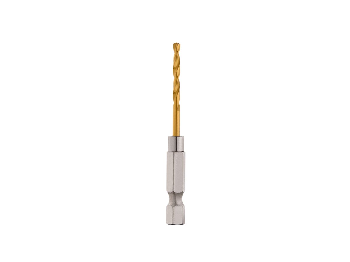 Milwaukee Shockwave Red Helix Titanium Hex Drill Bit 2.5mm 2pkt