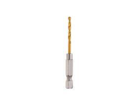 Milwaukee Shockwave Red Helix Titanium Hex Drill Bit 2.5mm 2pkt
