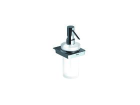 Sonia S6 Wall Mounted Soap Dispenser Chrome/ Glass