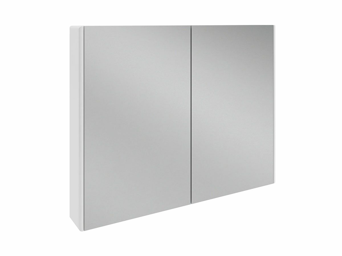 Rifco Tasman Double Mirror Cabinet 700mm x 900mm White