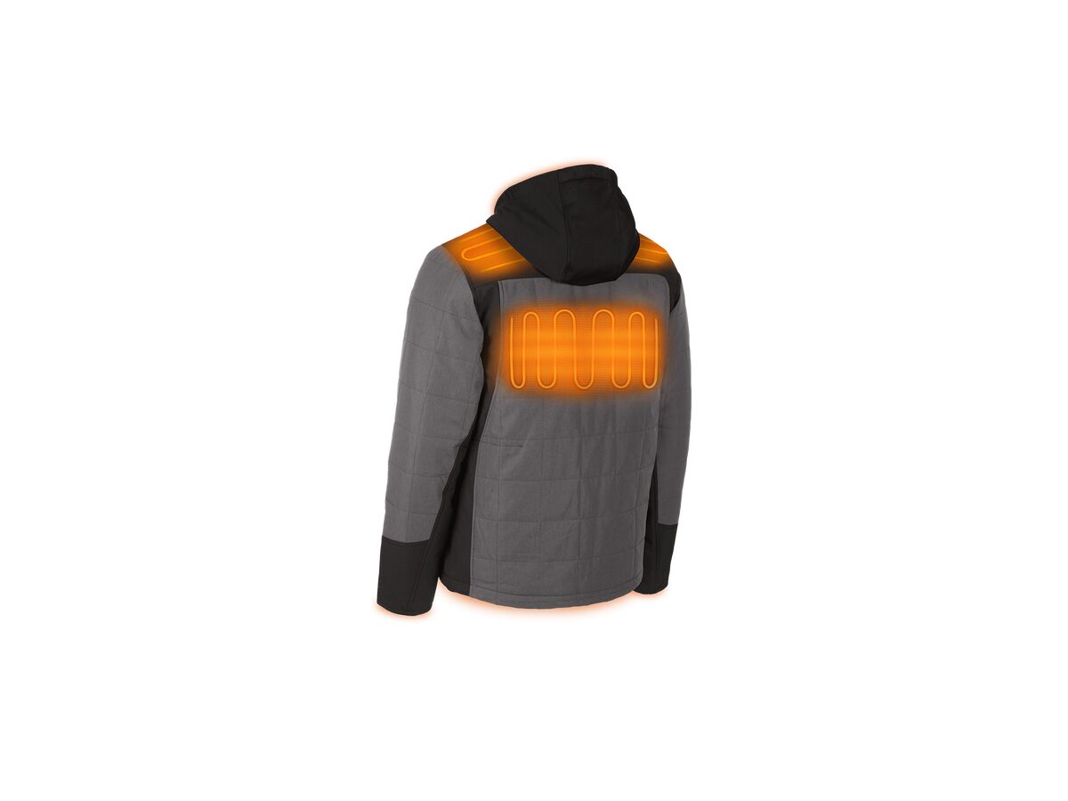 Milwaukee M12 AXIS Heated Jacket Grey