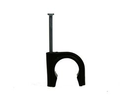 Auspex Clip Black - Masonry Nail 25mm (100)