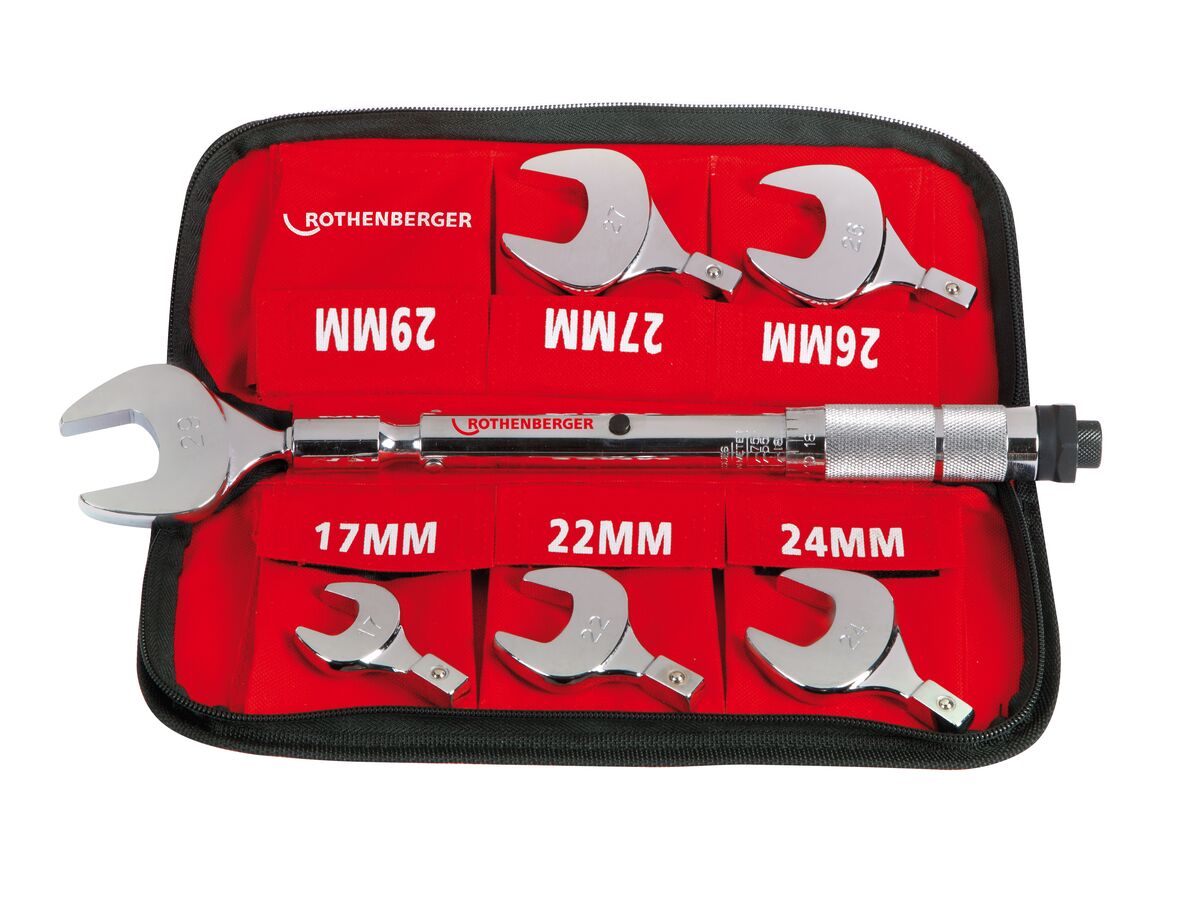Rothenberger Torque Wrench Set from Reece