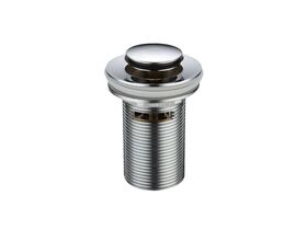Basin Plug & Waste Pop Up with Overflow 32mm Chrome Plated