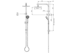 Phoenix Vivid Slimline Twin Shower (5 Star)