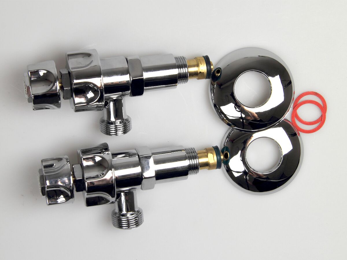 Standard Laundry Conversion Unit with Handles & Buttons Chrome from Reece