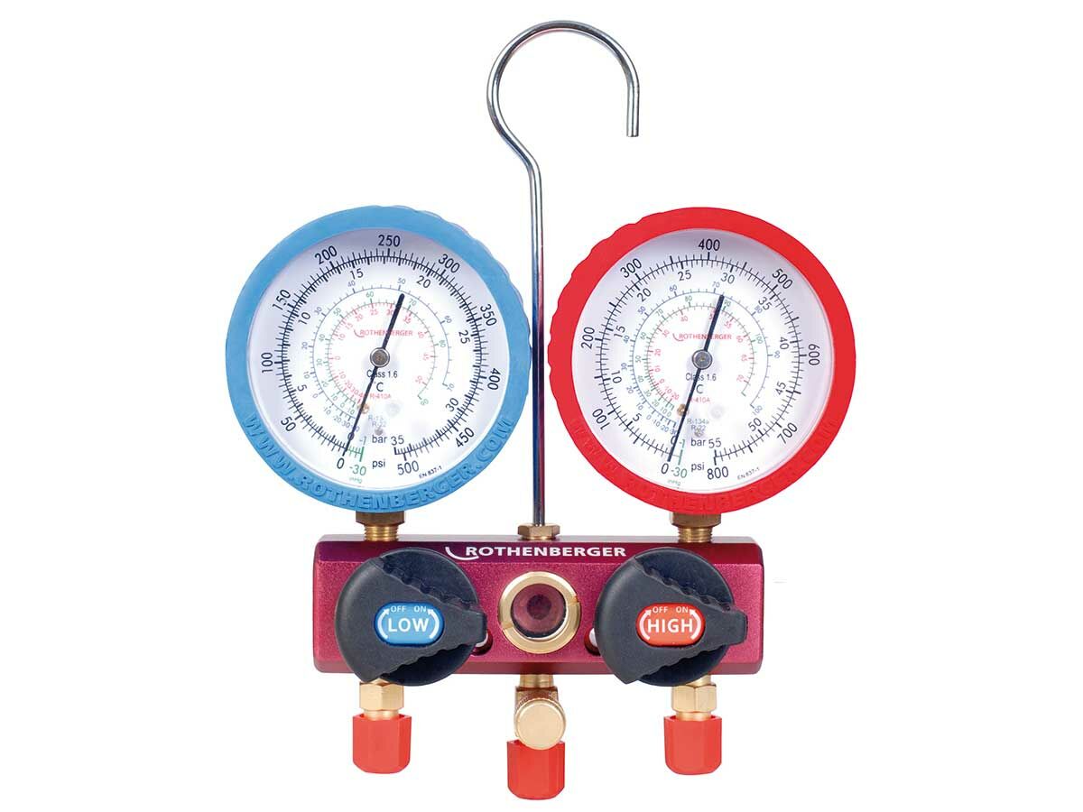 Rothenberger Manifold Gauge Set 2 Way KPA from Reece