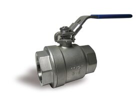 2 Piece SS316 Ball Valve BSP 1000 PSI