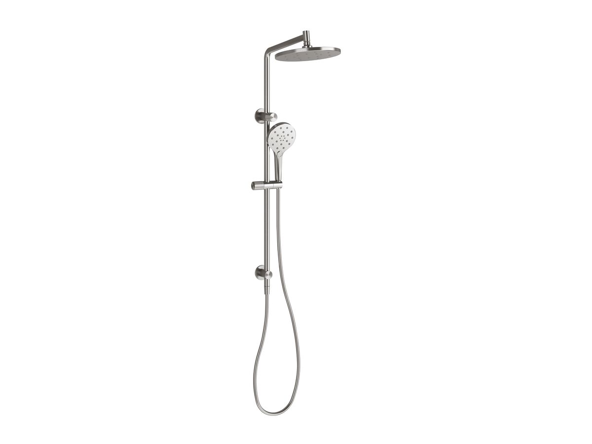 Hero - Milli Marq Edit Twin Rail Shower Brushed Gunmetal