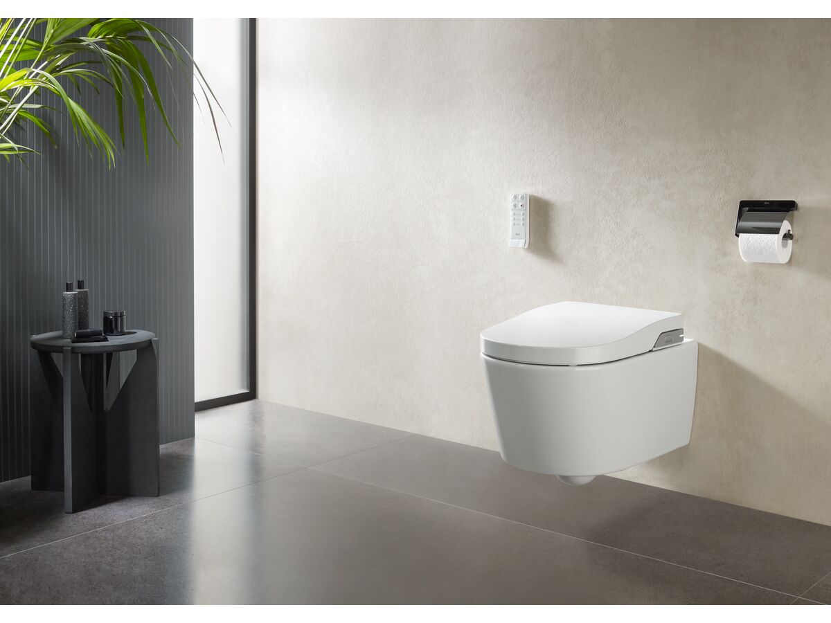 Roca Inspira In-Wash In-Tank Wall Hung Toilet Suite White (4 Star)