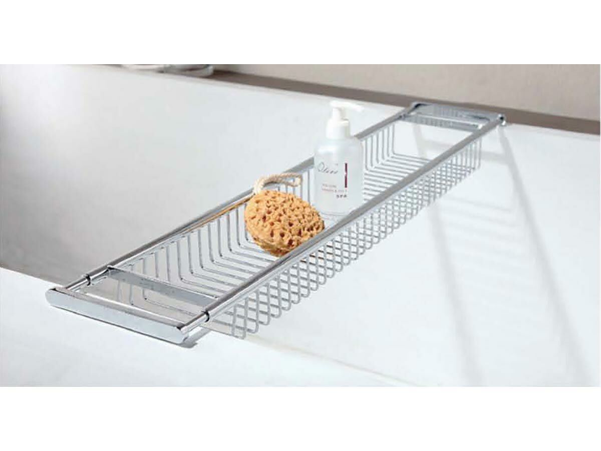 Milli Axon MK2 Extendable Bath Rack Chrome from Reece